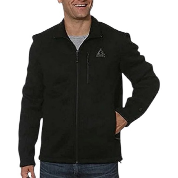 Gerry Weber Charcoal Knit Full Zip Jacket Size M New! - Picture 1 of 5
